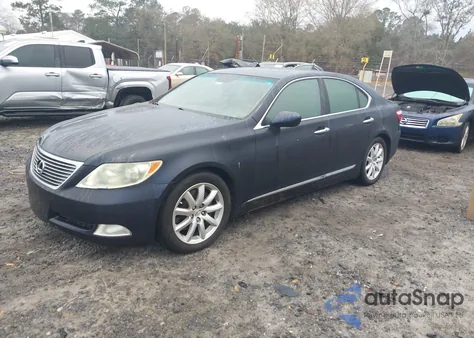 2008 Lexus Ls 460 from USA, damaged, VIN JTHBL46F785055593